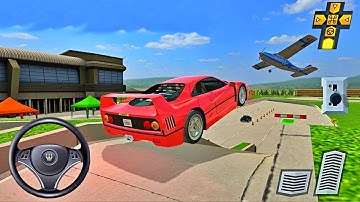 Multi Level Parking 5: Ferarri Car Driving in Airport - Best Android Gameplay