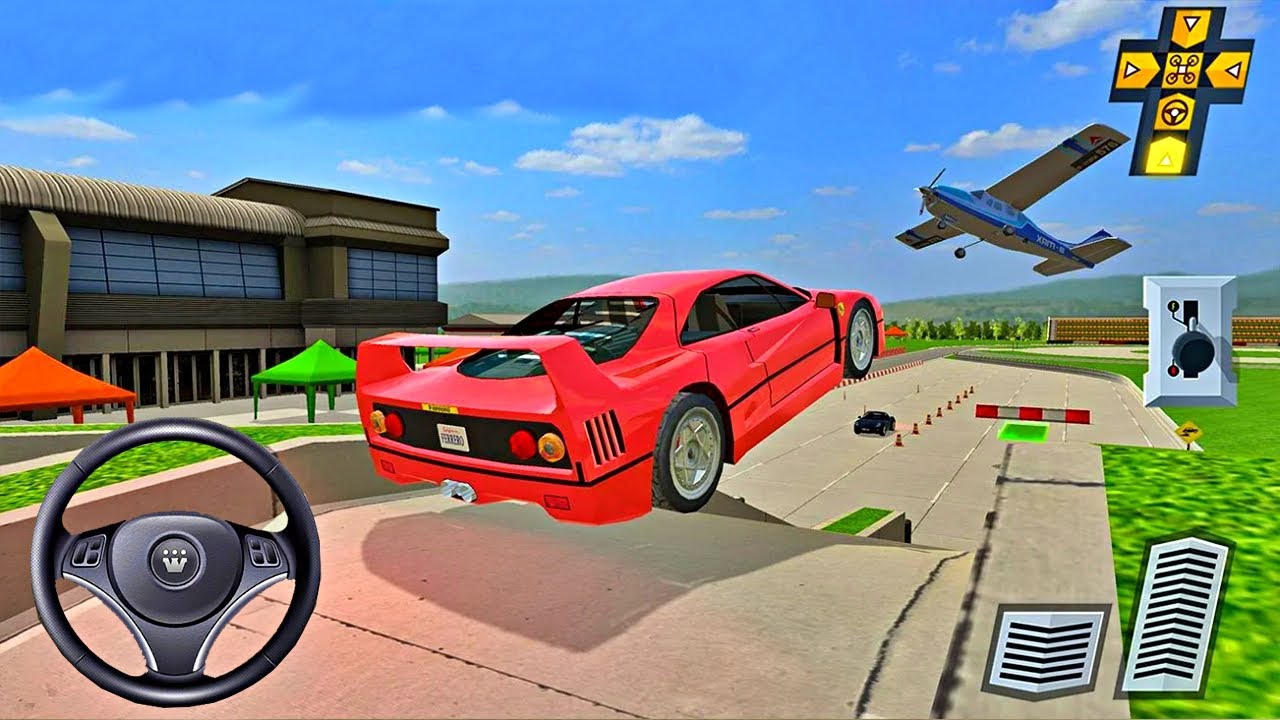 Multi Level Parking 5: Ferarri Car Driving in Airport - Best Android Gameplay