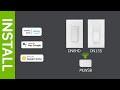 How to install the leviton decora smart no neutral smart switch smart dimmer switch  wifi bridge