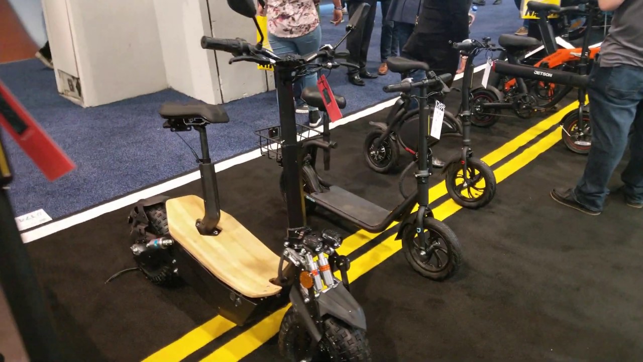 Jetson's Adult Electric Scooters and Electric Bikes, CES 2020 [4K