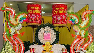 LỄ TANG CỤ BÀ NGUYỄN THỊ CHẢNH TRẠI HÒM ÚT ĐỒN CẦN ĐƯỚC LONG AN HƯỞNG ĐẠI THỌ 99  TUỔI