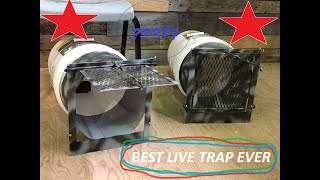 Best Live Trap for Raccoon & Skunk Easy Release