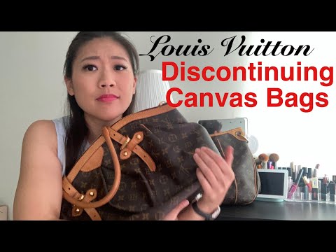WHY LV will NEVER Discontinue Canvas, LOUIS VUITTON Discontinued Handbags