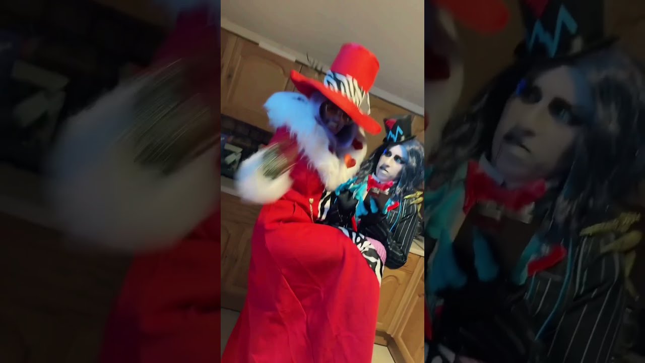 He Don T Bite Angeldust Hazbinhotel Cosplay Hazbinhotelvox Hazbinhotelvalentino