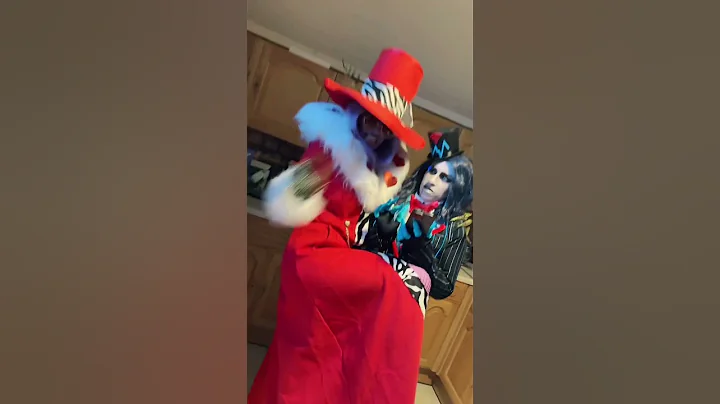 He don’t bite 😌 #angeldust #hazbinhotel #cosplay #hazbinhotelvox #hazbinhotelvalentino