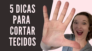 O que posso usar para marcar tecido?