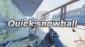Rust Console - Snowball PvP Clips