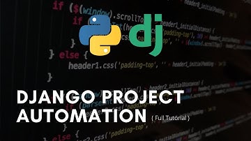 Django project create automation | Full tutorial - Python
