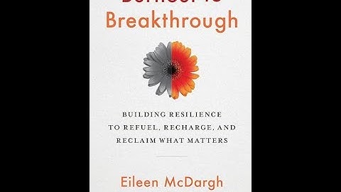 Burnout to Breakthrough by Eileen McDargh