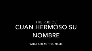 What a Beautiful Name in SPANISH