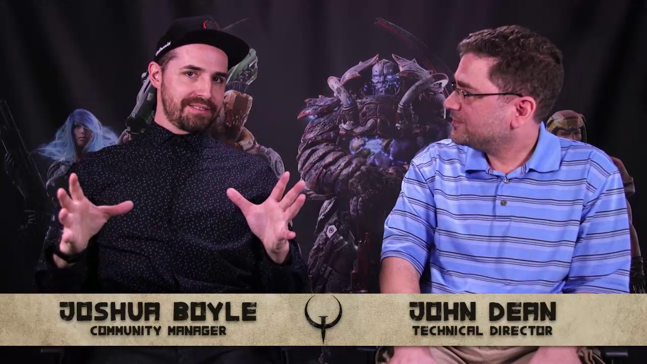 Dev stream 27  July, 2018 Quake Champions