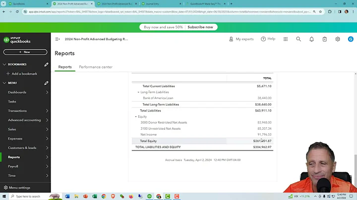 QuickTip Apr 2nd 2024 Showing Restricted Net Assets on Board Reports