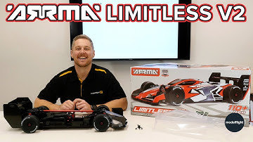 NEW Arrma Limitless V2 1/7 Speed Bash RC Car, Rolling Chassis | Overview