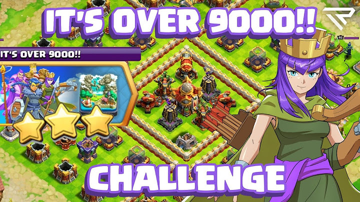 Cara menyelesaikan Tantangan Lebih Dari 9000!! | COC Indonesia