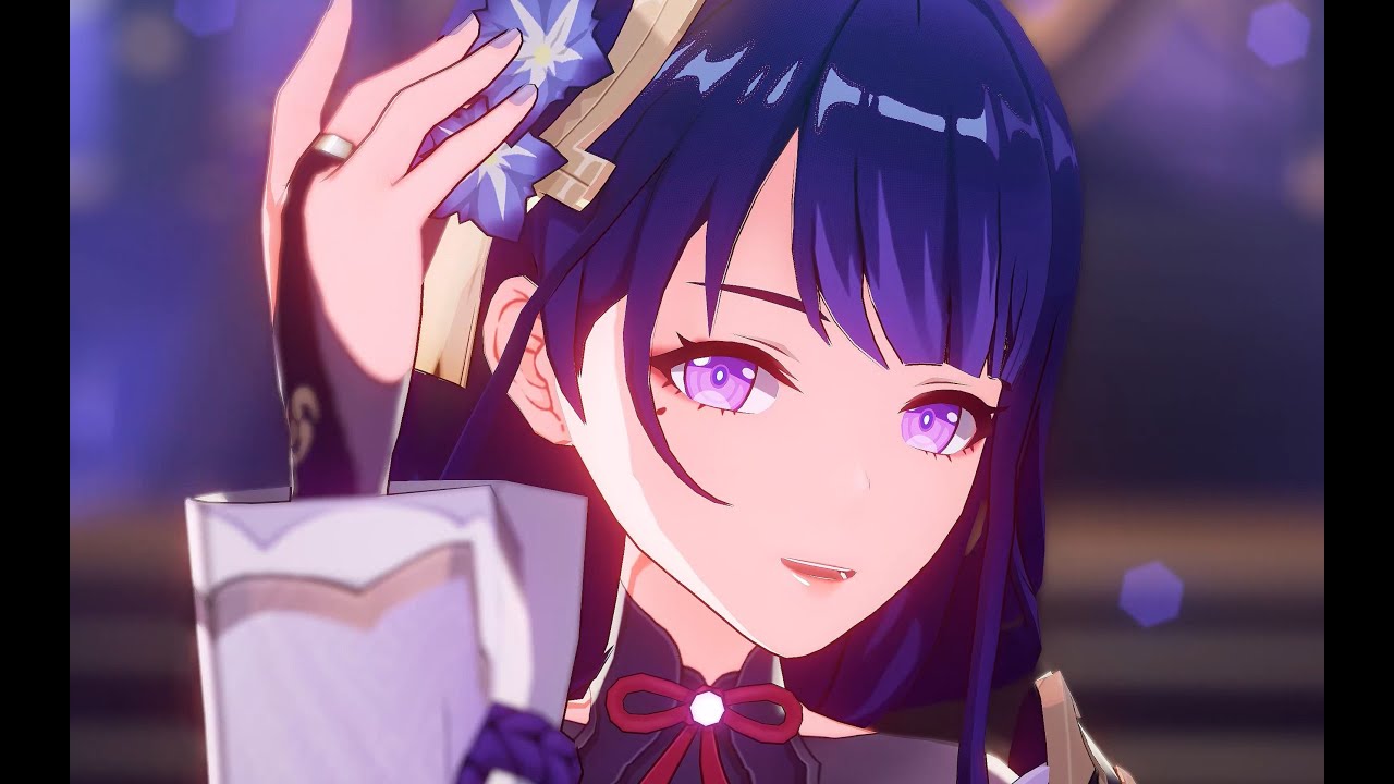 【Genshin Impact MMD／4K／60FPS】Raiden Ei【極楽浄土】