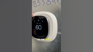 Diamond teaches you how to use your Ecobee thermostat! #hvac #thermostat