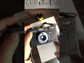 Yashica 35 MF manual 35mm film camera with flash How to load a film and use