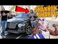 SHANNON SHARPE DROVE MY BENTLEY BENTAYGA!!