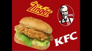 KFC Zinger Burger