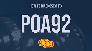 how to diagnose and fix p0a92 engine code - obd ii trouble code explain