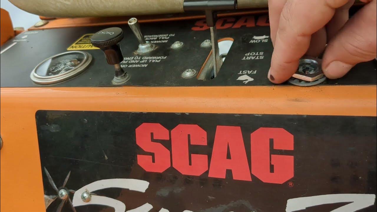 Install Scag Riding Lawnmower Ignition Switch. How to test ignition