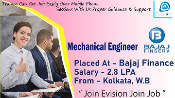 Congrats, Rajan | MECHANICAL ENGINEER | 2.8 LPA | Joined as Tech Support Engineer in Bajaj Finance