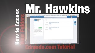 Edmodo.com Tutorial:  How do I Access my Class Folders?