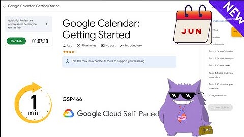 Google Calendar: Getting Started   | #2025 | #GSP466 |#qwiklabs |Solution