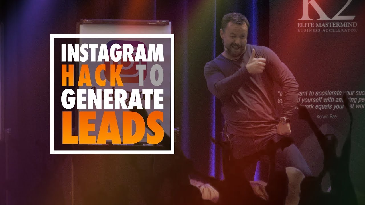 Instagram hack to generate leads