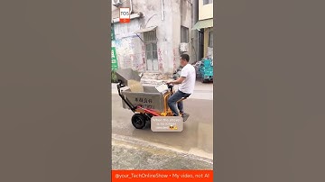 SUPER MACHINE 💡🚜 that cleans water better than humans 😲💦#invention #skills #crafts #wow #machinery