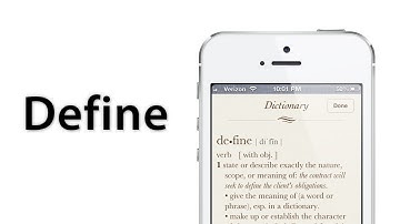 [Cydia Tweak] Define - Search Through The Dictionary From Notification Center