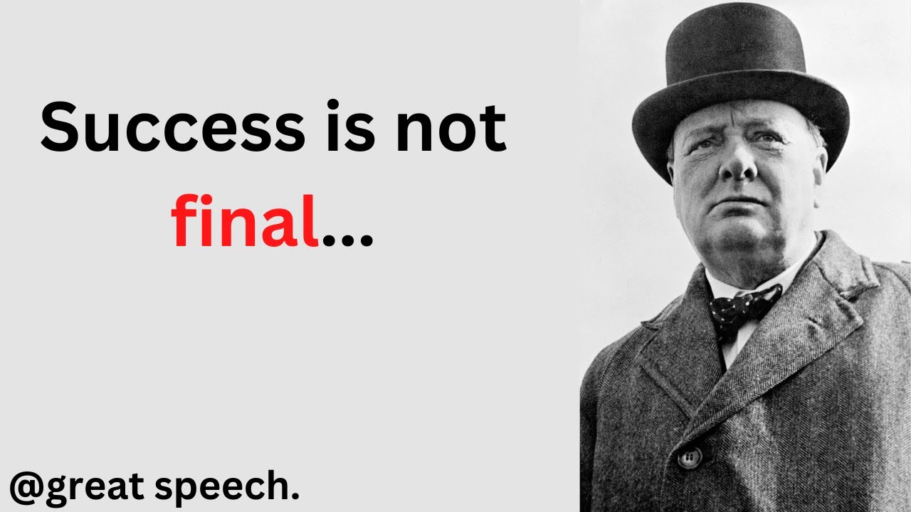 Winston Churchill famous quotes. 