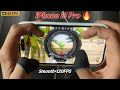 🔥Smooth+120FPS TEST 😍 iPhone 15 Pro BGMI Handcam #pubgmobile