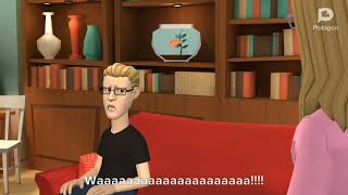 Childish Dad Gets Grounded For Throwing A Tantrum