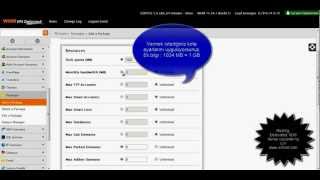 Whm Hosting Paketi Oluşturma