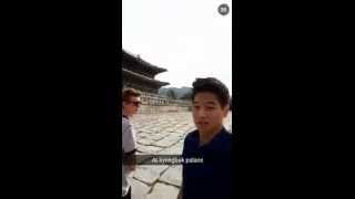 150901 Ki Hong Lee Snapchat Story - The Scorch Trials Korea Press Tour Day 1