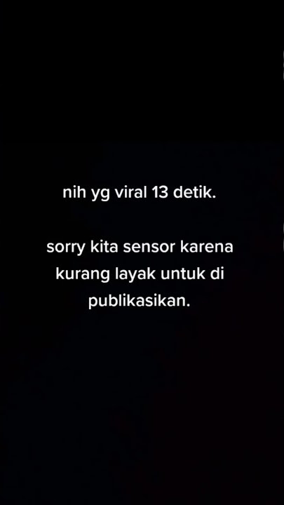lele 13 detik yg sangat membagongkan