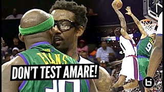 Amare Stoudemire Gets HECKLED By Trash Talker & RESPONDS With INSANE POSTER DUNK at Big 3!