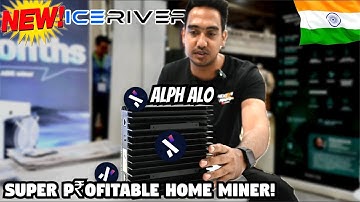 NEW!! Iceriver Alephium miner ALPH AL0 400GH🔥 Crypto Mining India🚀#bitcoinmining #AL1 #AL0 #alephium
