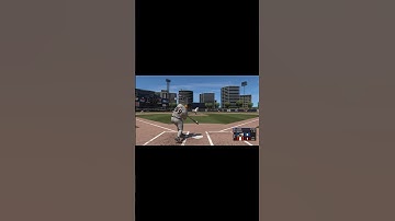 Hitting a swamp donkey in #mlbtheshow #mlbtheshow24 😳 🤩 #roadtotheshow24