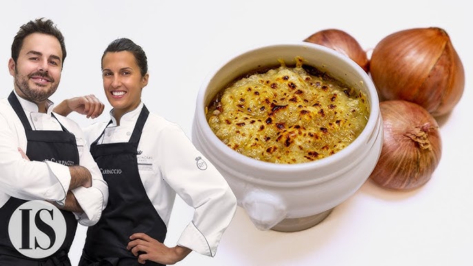 Recipe For An Easy Beautiful Onion Soup 🧅 - Chef Jean-Pierre