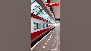 Thalys Pushing through Amsterdam Sloterdijk! 🔥 #train #railway #railfans