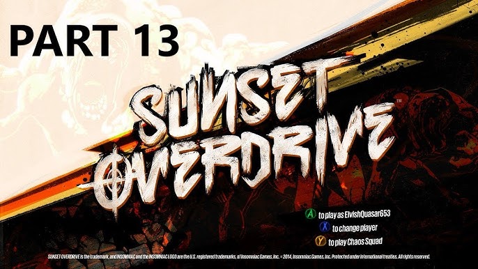 New gameplay video shows Sunset Overdrive is chaotic in the best possible  way