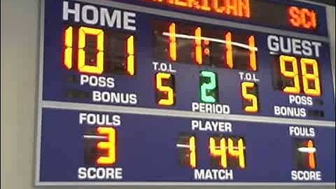 Scoreboards, Outdoor, Indoor Portable