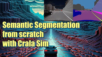 Semantic Segmentation of a Tesla video step by step