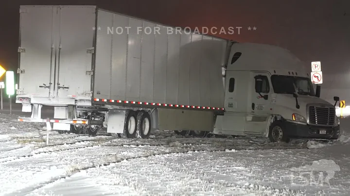 12-22-2022 New Buffalo, MI - Blizzard-Snow Plows-Jack Knifed Semis-Blinding Conditions