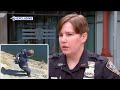 Officer credits swimming skills for rescue of drowning woman in NYC