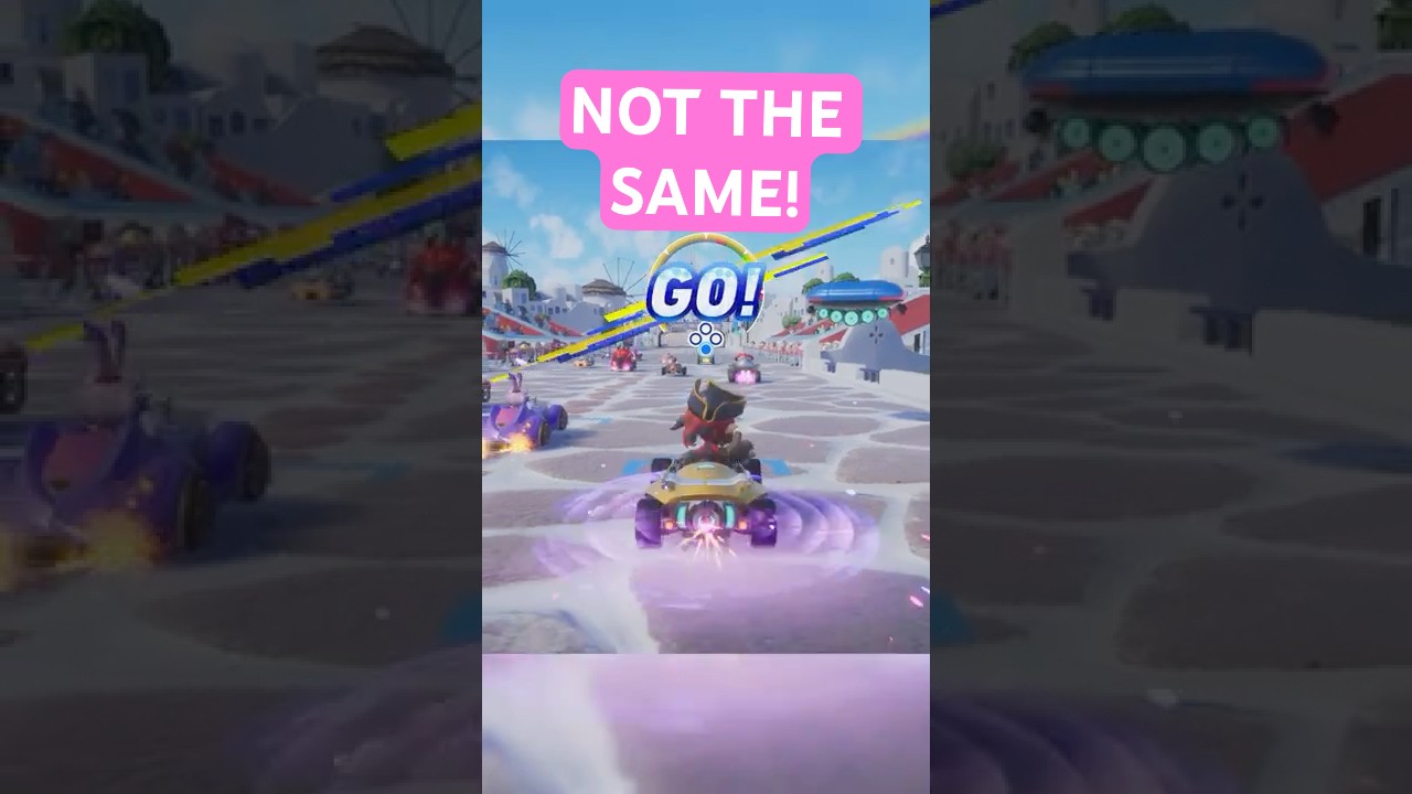 Sonic Racing CrossWorlds DEFINITELY ISN'T Mario Kart....