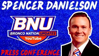 Boise State Spring Camp Press Conference Spencer Danielson