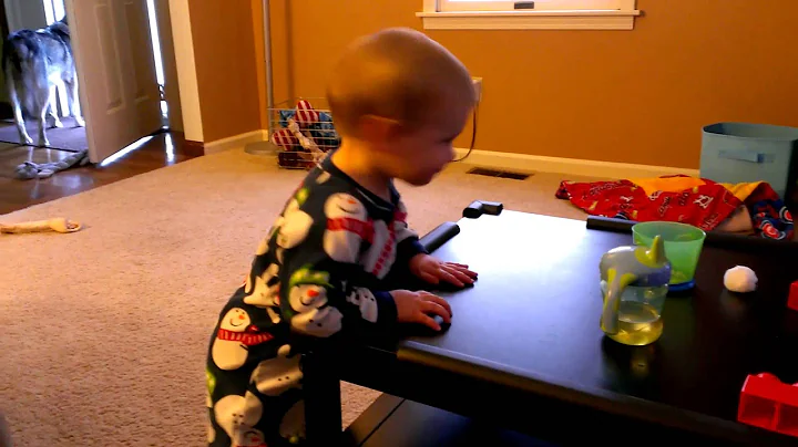 Dancing to Christmas music